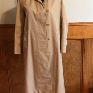 Burberry Raincoat, Medium, Khaki
